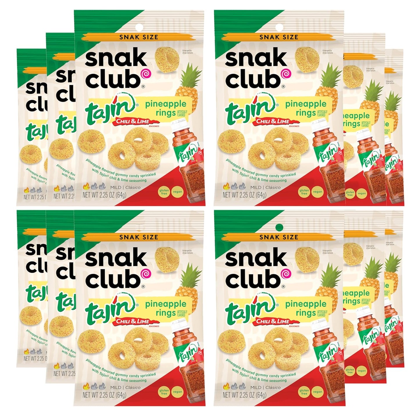 Snak Club Tajin Watermelon Rings 