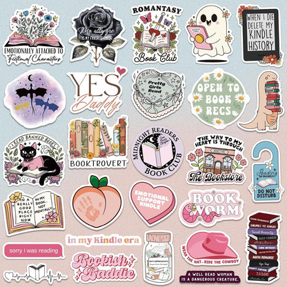 Romance Book Stickers 