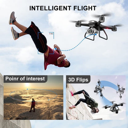 V14 Professional Drone 6K HD Dual Camera Wifi FPV Portable RC Quadcopter 2 BATTERY,Drones Suitable For Adults & Beginners.Logistics Is Randomly Sent By UPS,USPS,Self-pickup. image 2