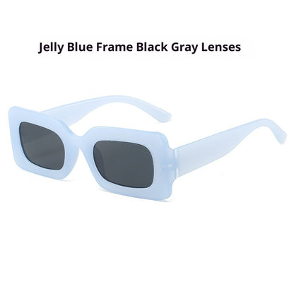 Retro Square Small-Frame Cross-Border Personalized Sunglasses