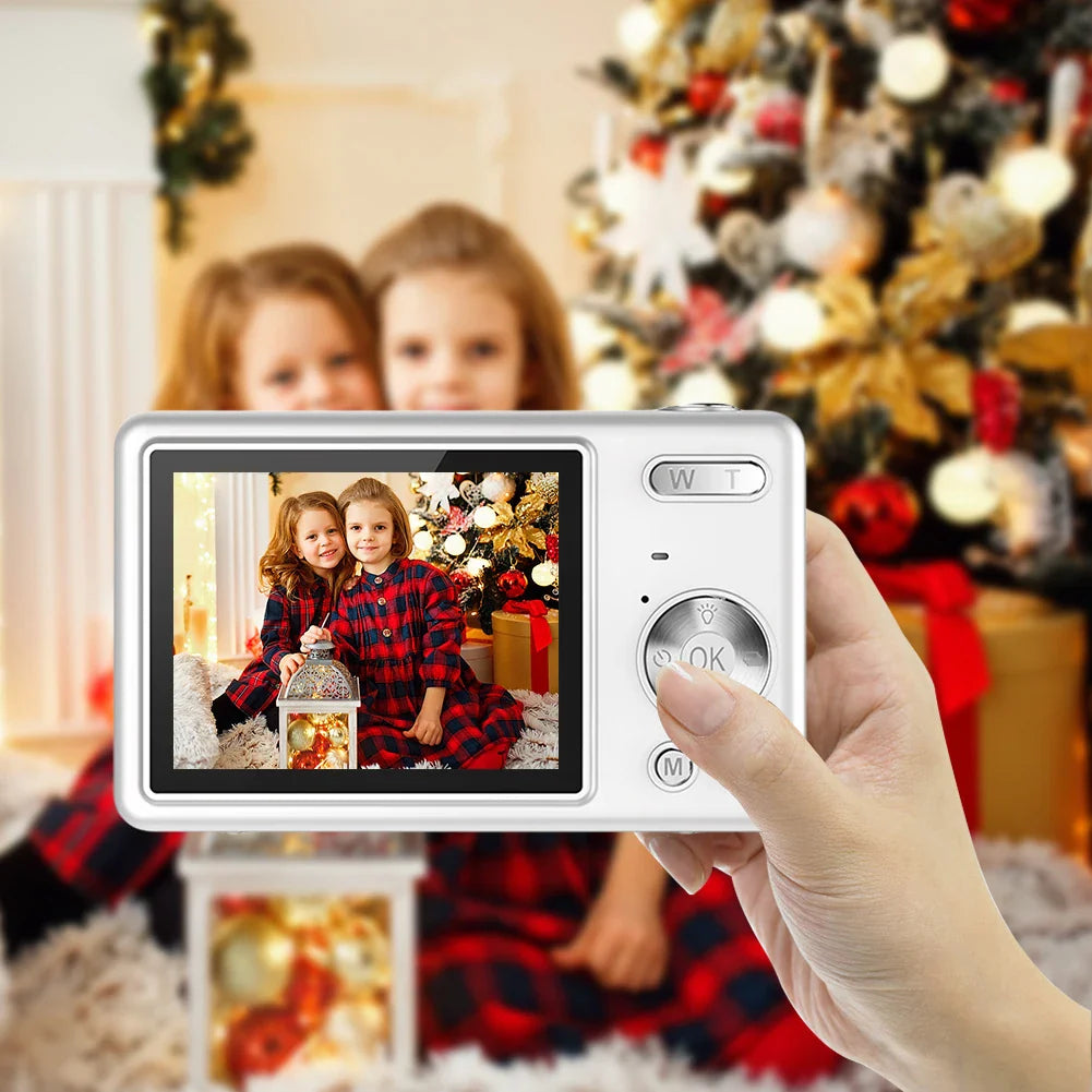 4K Vlogging Camera for Beginners with 96MP resolution and 16X zoom


