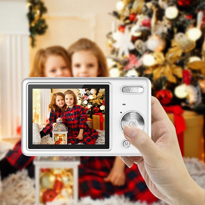 4K Vlogging Camera for Beginners with 96MP resolution and 16X zoom

