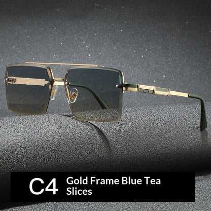 Mens Vintage Versatile Driving Sunglasses