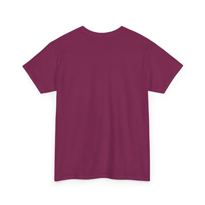 Valentine's Vibes Unisex Heavy Cotton Tee - Cute Cat Graphic T-Shirt