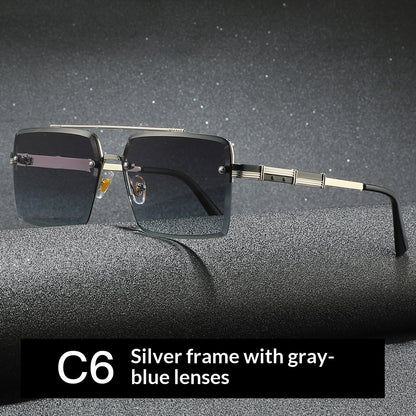 Mens Vintage Versatile Driving Sunglasses