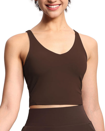 Women's Longline Sports Bra Padded
