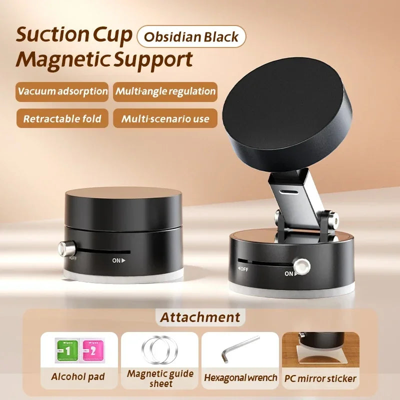 🔔Foldable Portable Vacuum Magnetic Cell Phone Holder