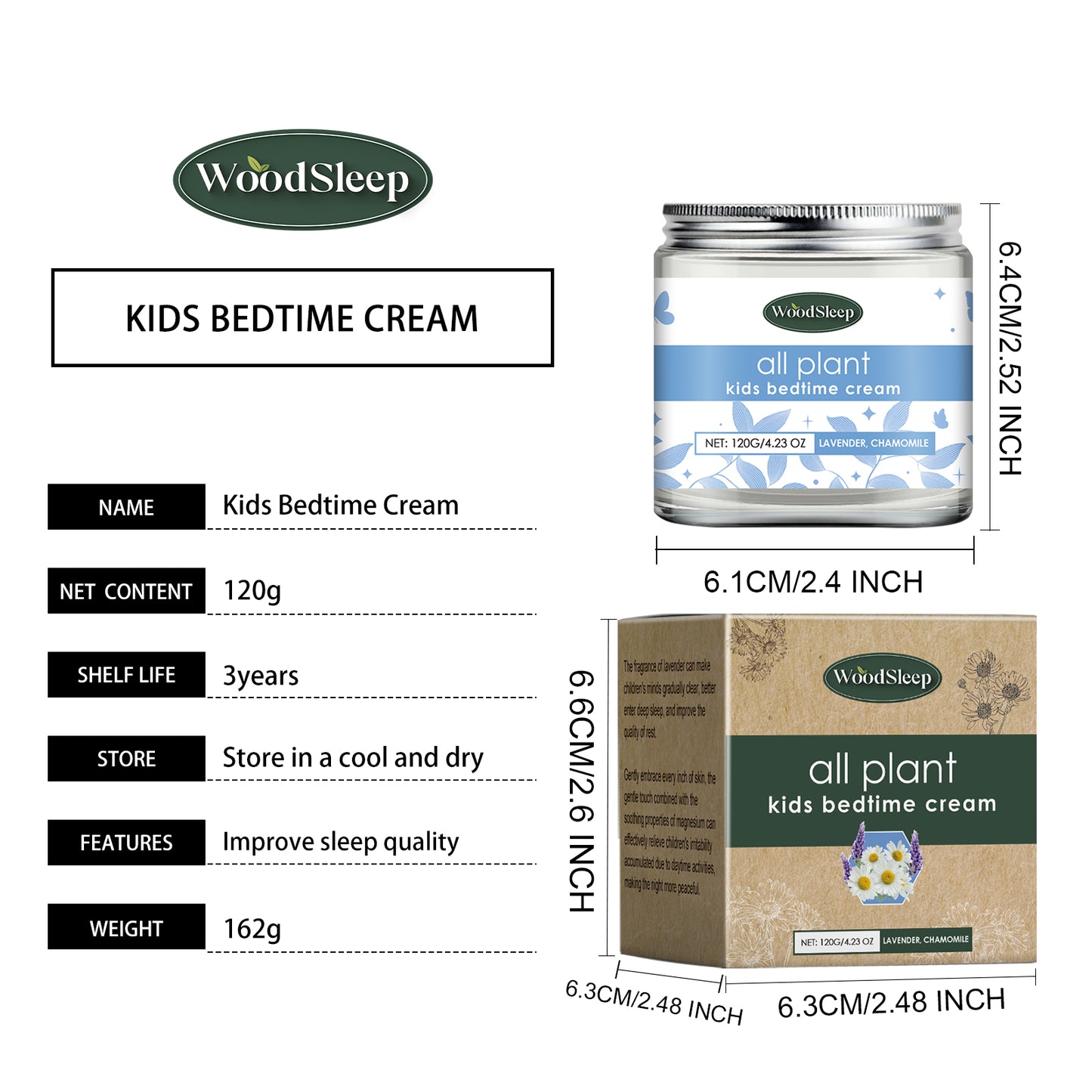 Children's Bedtime Lotion Deep Hydration Moisturizer Lavender Scent Refreshing And Gentle Body Lotion