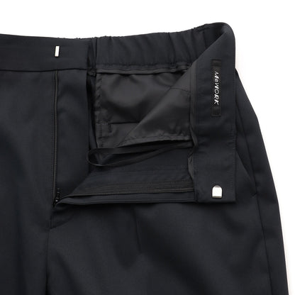 Women's Navy Water Repellent Cropped Stretch Pants