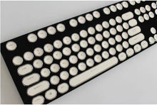 Steampunk typewriter keycap set