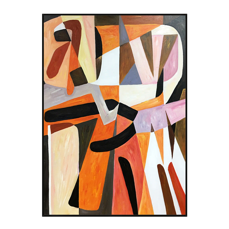 Abstract wall painting