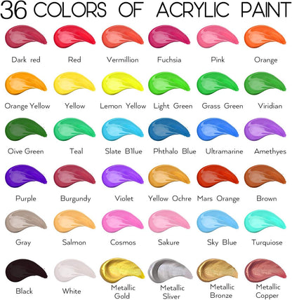 Acrylic Paint Set