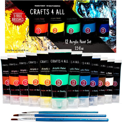 Acrylic Paint Set for Adults and Kids