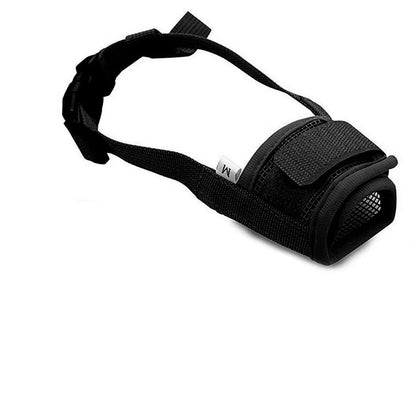 Adjustable anti barking dog muzzle for small and large dogs to prevent barking