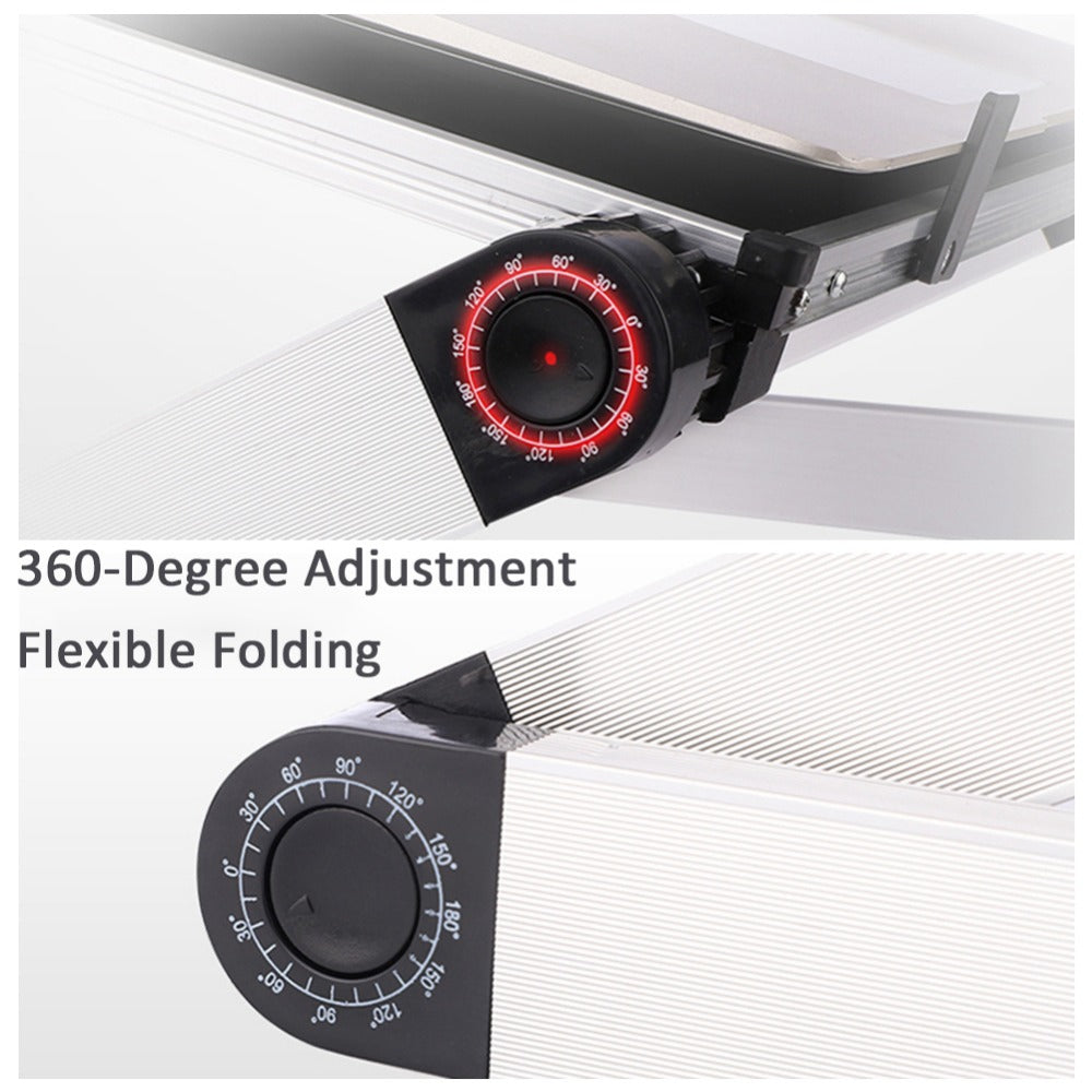 Foldable laptop stand