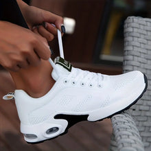 Air Cushion Comfort Sneakers with breathable mesh and shock-absorbing sole