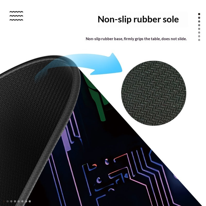 Sci-fi anime gaming desk mat