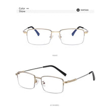 Half Frame Blue Light Glasses