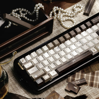 Wood scented keycaps set