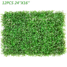 Artificial grass wall panels for indoor and outdoor green decor