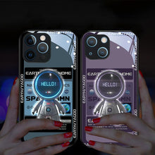 Astronaut Glow iPhone Case