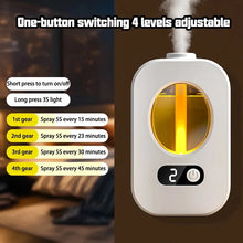 Automatic aromatherapy diffuser machine for bathroom and toilet air freshening
