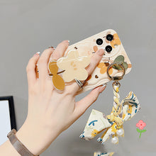 Autumn Floral Bow iPhone Case