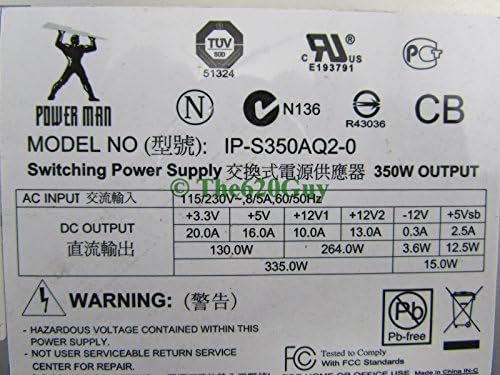 Powerman 350W S350AQ2-0: Reliable Power Supply for Your Devices