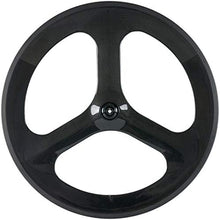 Lightweight & Aerodynamic 3 Spoke Wheelset for Road Bikes