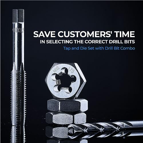 127-Piece Tap and Die Set | Metric & SAE Threading Tool Kit