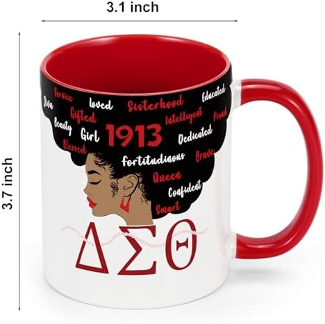 Theta Sorority Gifts – Delta Sorority Coffee Mug for Sisters