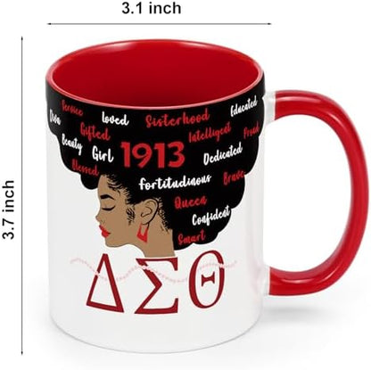 Theta Sorority Gifts – Delta Sorority Coffee Mug for Sisters
