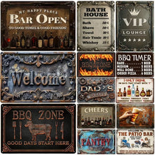 BBQ and beer design for bar decor