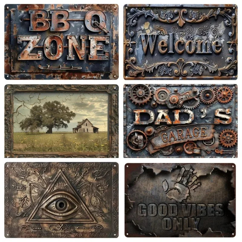 BBQ and beer design for bar decor