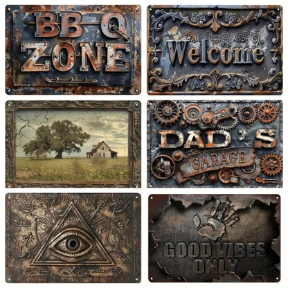 BBQ and beer design for bar decor