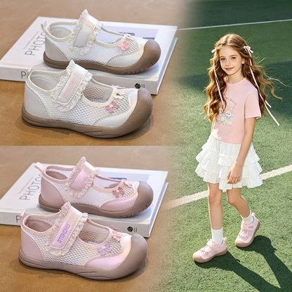 Toddler girls mesh sneakers
