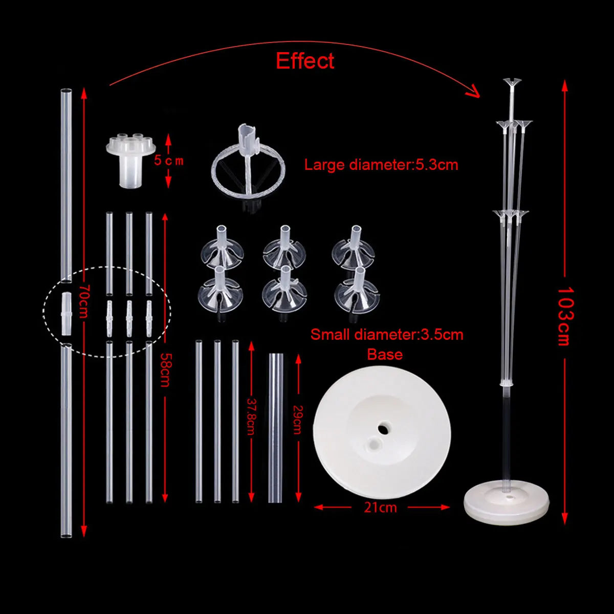 Balloon stand kit 
