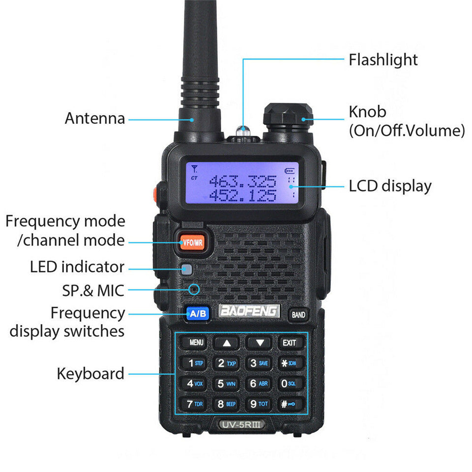 Baofeng walkie talkie