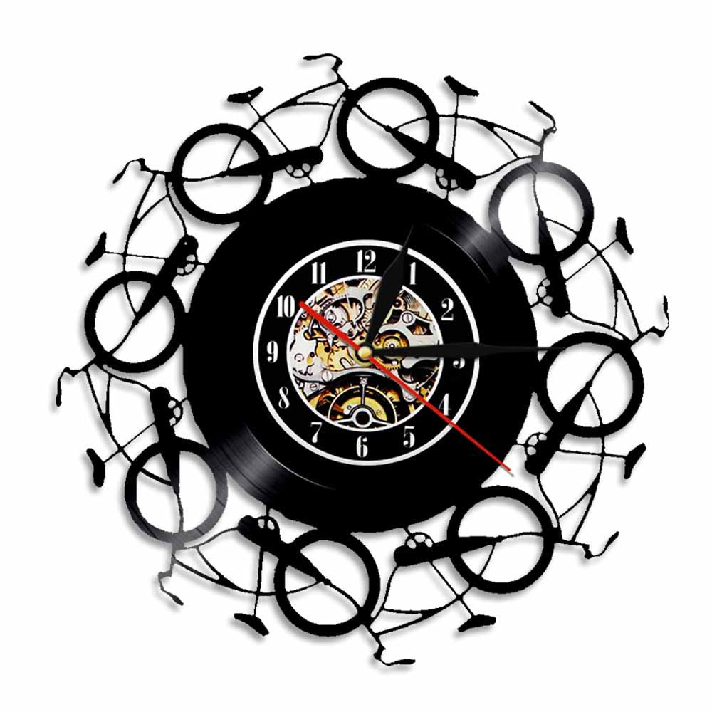 Bicycle wall clock