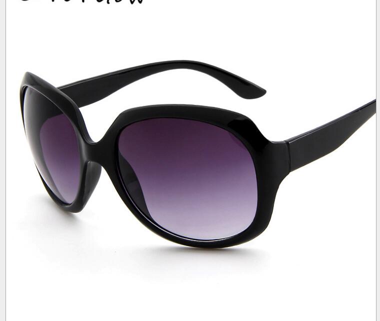 Oversized box ladies sunglasses