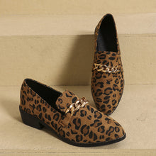 Block Heel Loafers