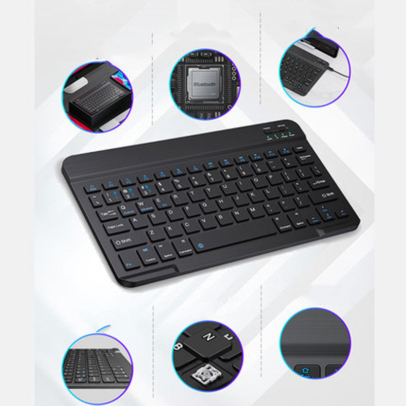 Wireless tablet keyboard