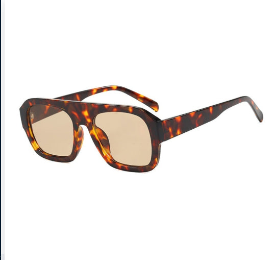 Large Square Frame Sunglasses