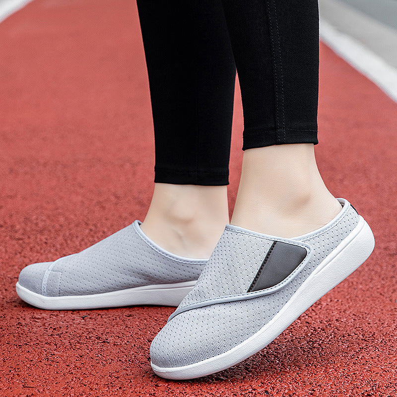 Men's Mesh Semi-Slipper