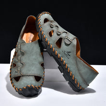 Lightweight leather shoes