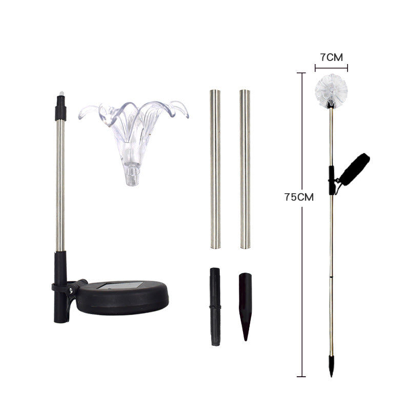 Bright outdoor waterproof garden light for patios and landscape use