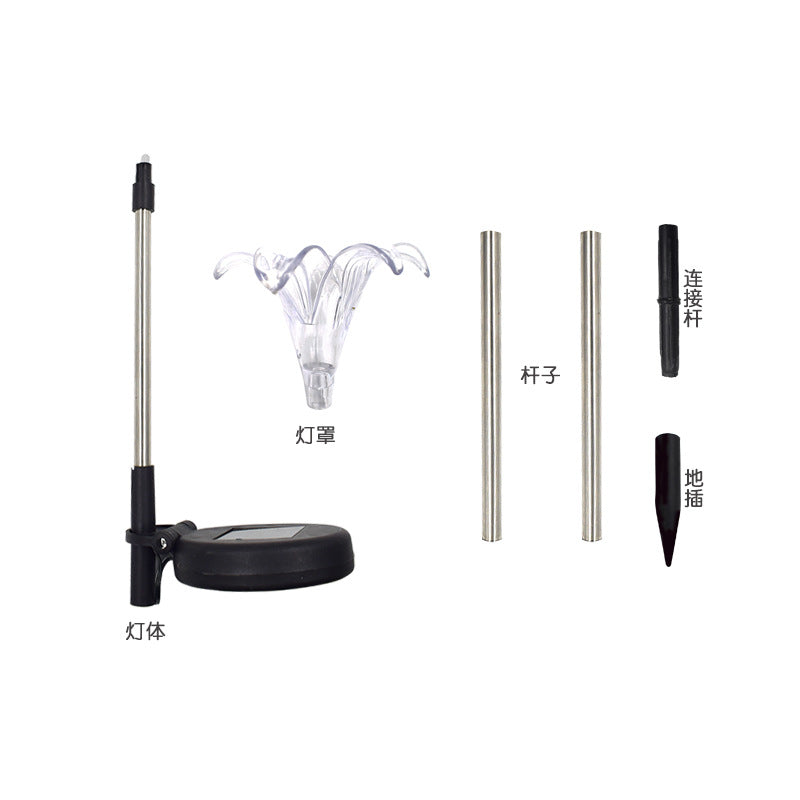 Bright outdoor waterproof garden light for patios and landscape use