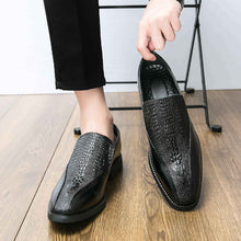 Men's brown loafers