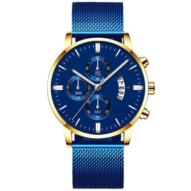 Luxury mesh watch