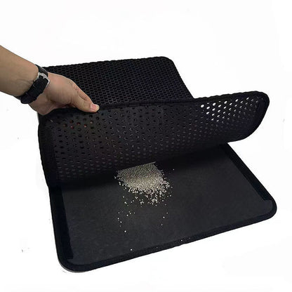 BABEECATS Double Layer EVA Pet Cat Litter Pad